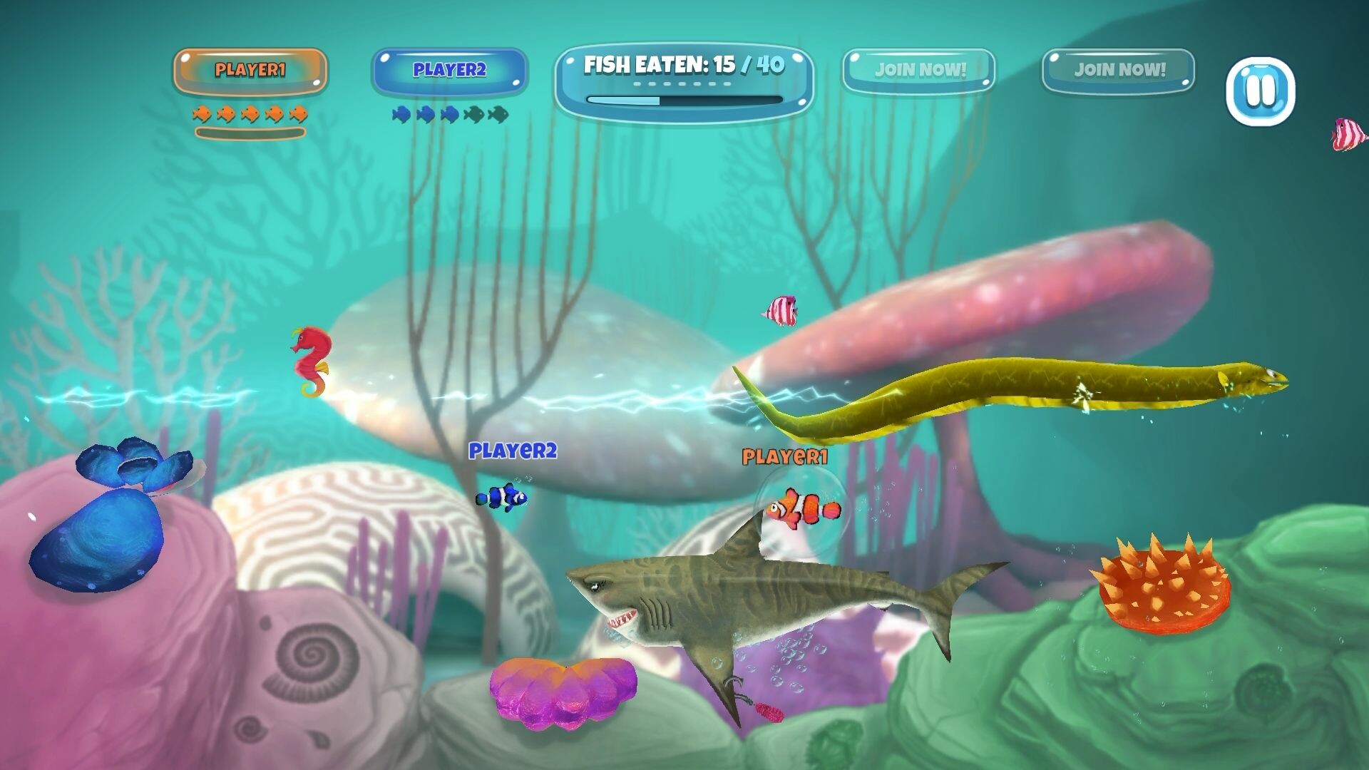 Play Big Eat Fish Games Shark Games Online for Free on PC & Mobile