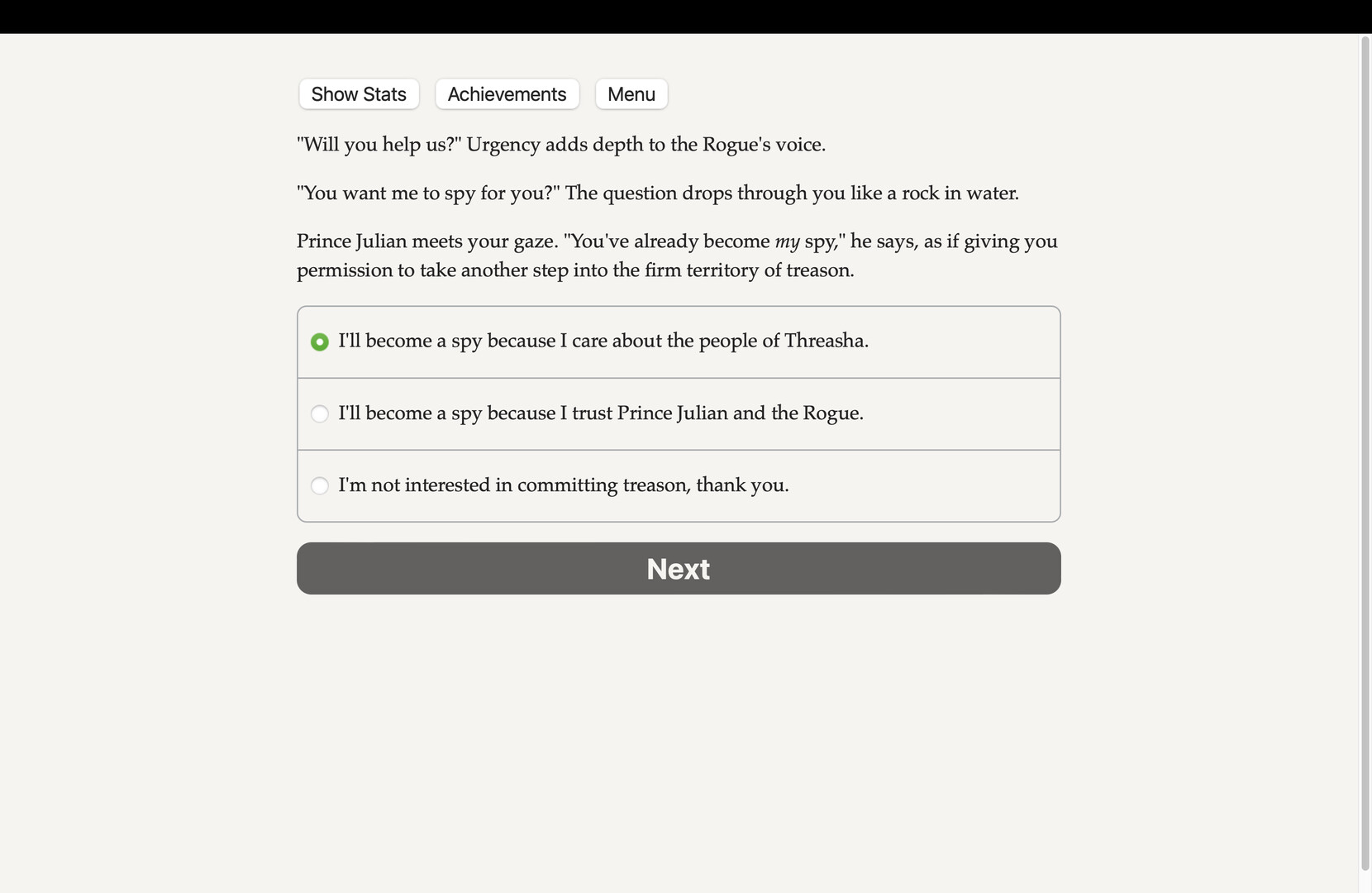 Their Majesties' Pleasure Demo #7
