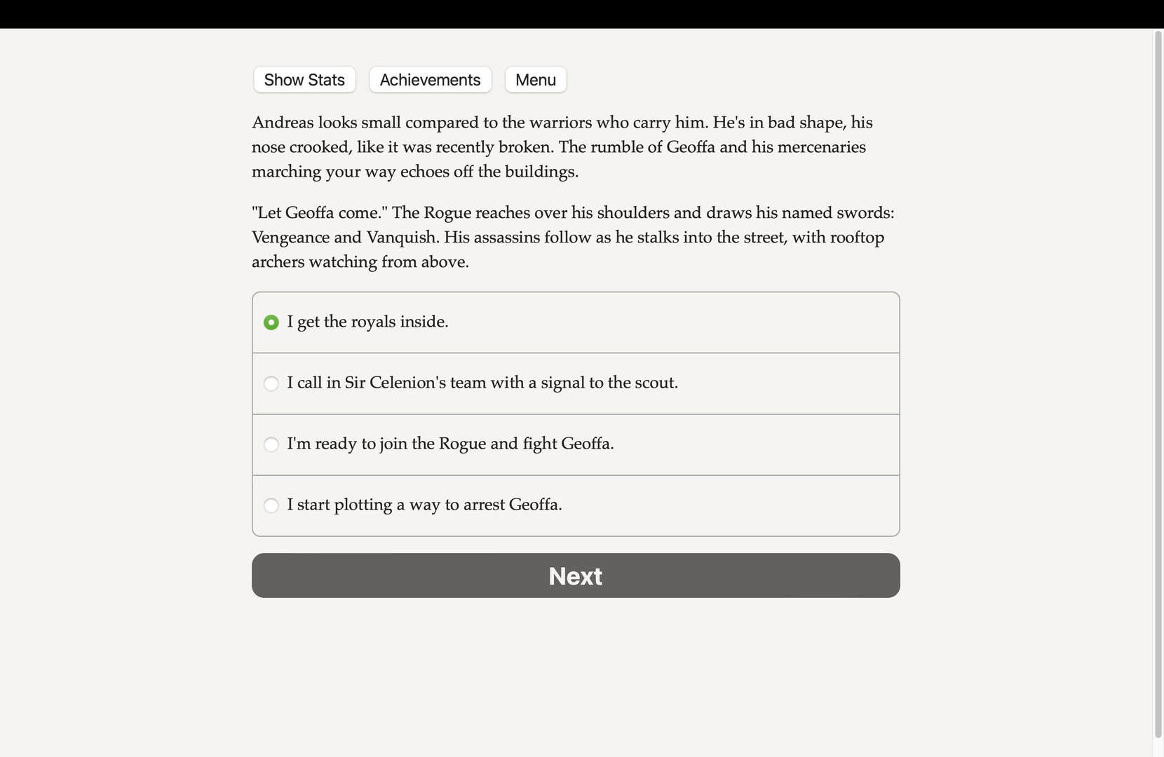 Their Majesties' Pleasure Demo #6