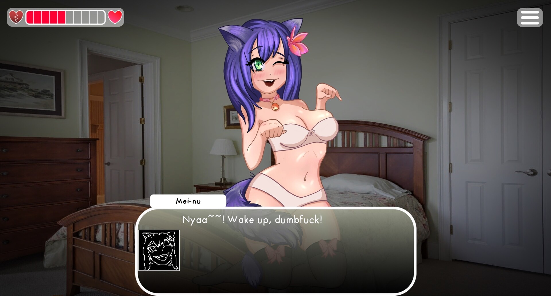 Mature Comedy Visual Novel screenshot 1