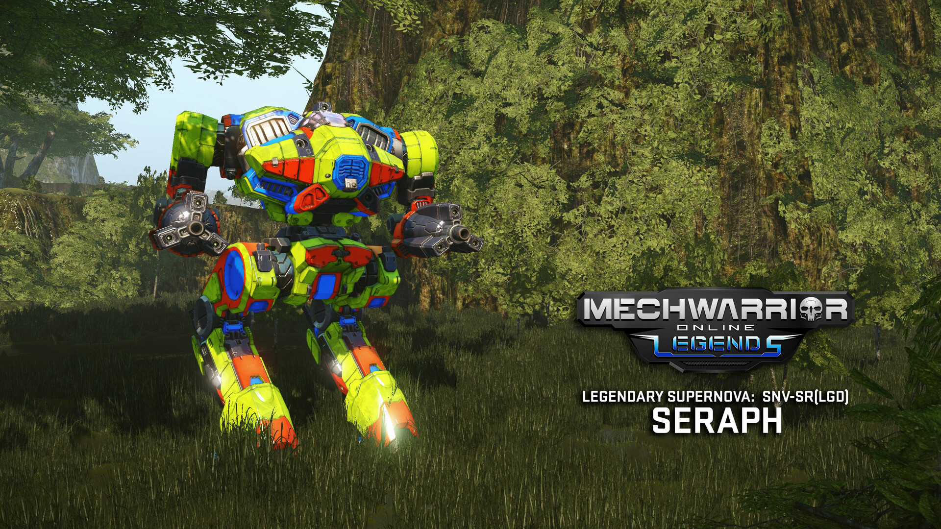 Скидка на MechWarrior Online. Seraph Legendary Mech Pack