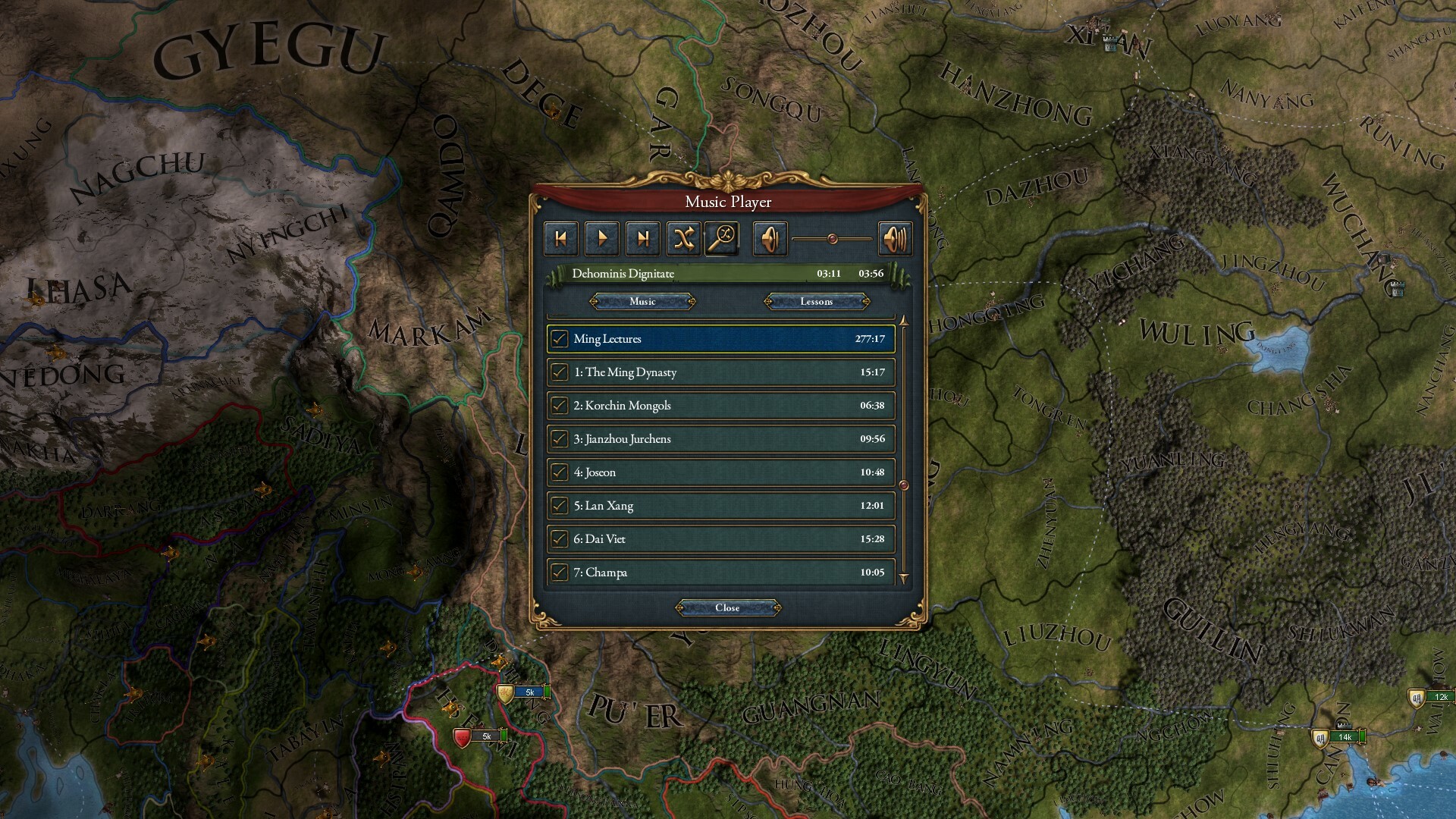 Europa Universalis IV: China History Lessons screenshot screenshot 6