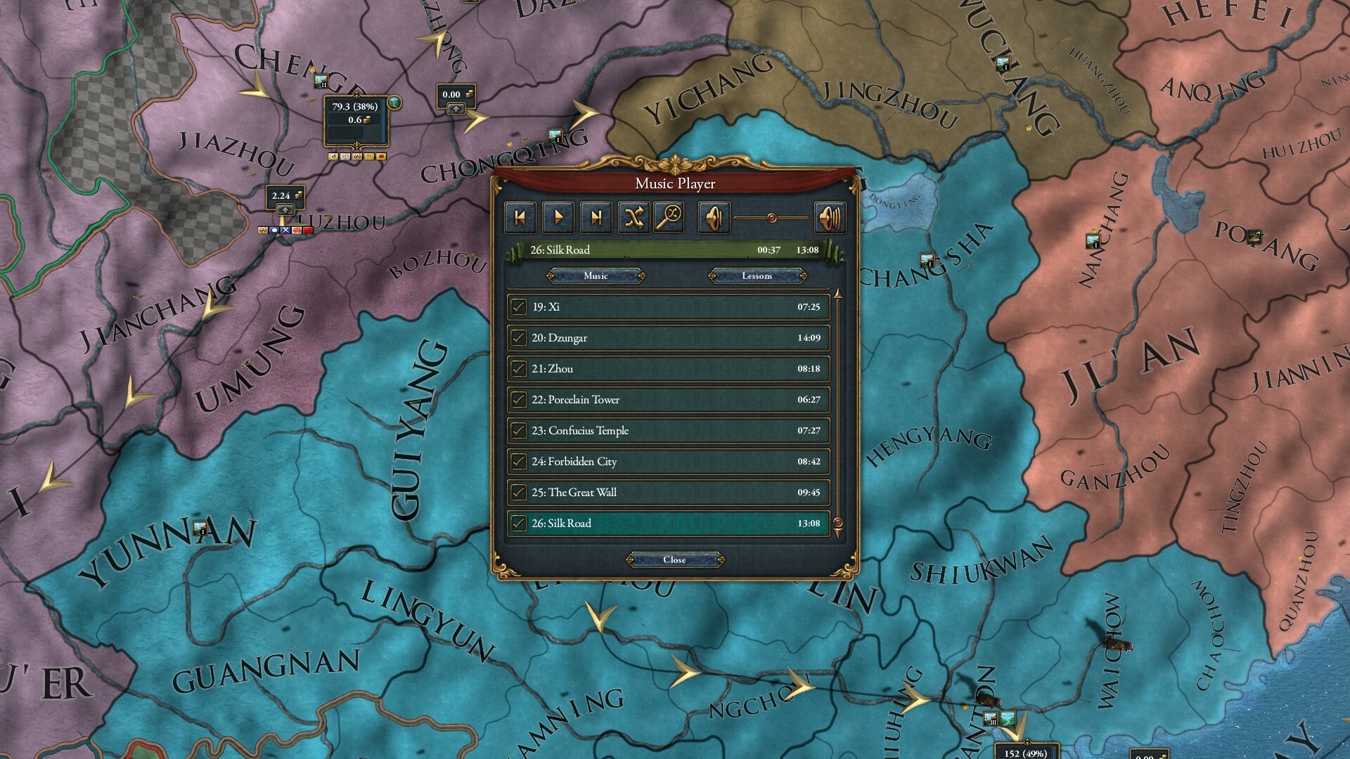 Europa Universalis IV: China History Lessons screenshot screenshot 7