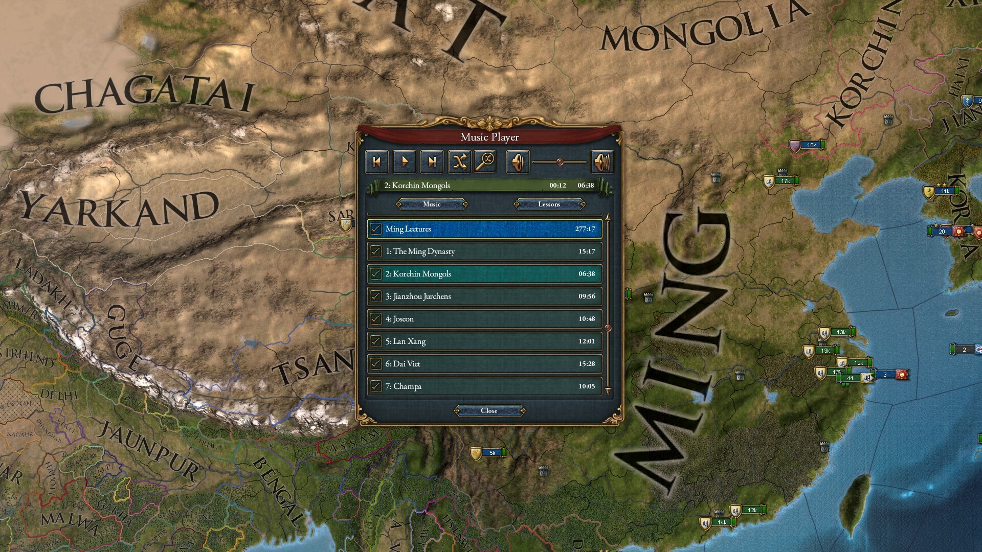 Europa Universalis IV: China History Lessons screenshot screenshot 2
