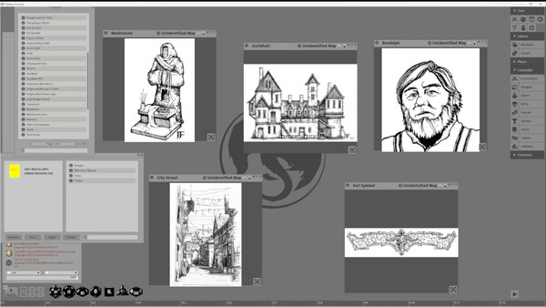Fantasy Grounds - GM's Miscellany: Urban Dressing (System Neutral Edition) for steam Fantasy Grounds - GM's Miscellany: Urban Dressing (System Neutral Edition) for steam
