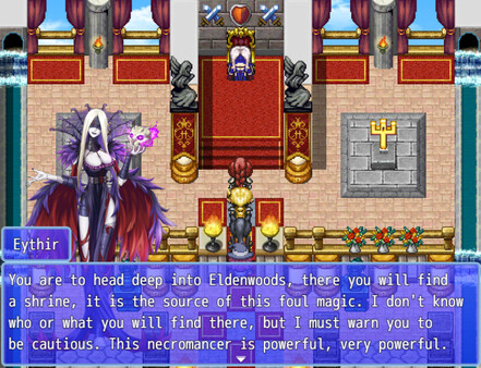 Knights of the Throne game for Linux 1