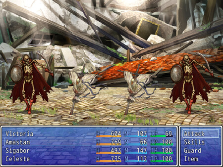 A Heroine Story game for Linux 1