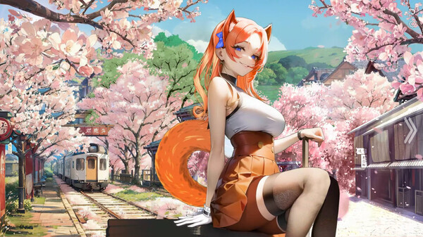 Скриншот из Date with Foxgirl