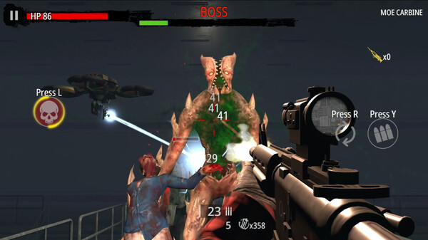 Zombie Hunter: D-Dayfor windows and Linux 1