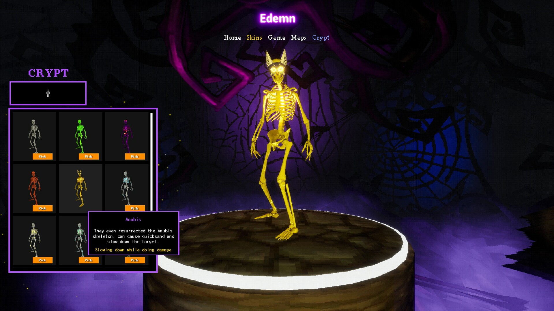 Edemn - Anubis Skeleton #0