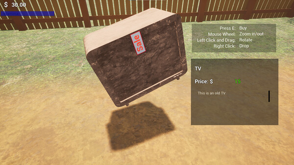 Скриншот из Yard Sale Simulator