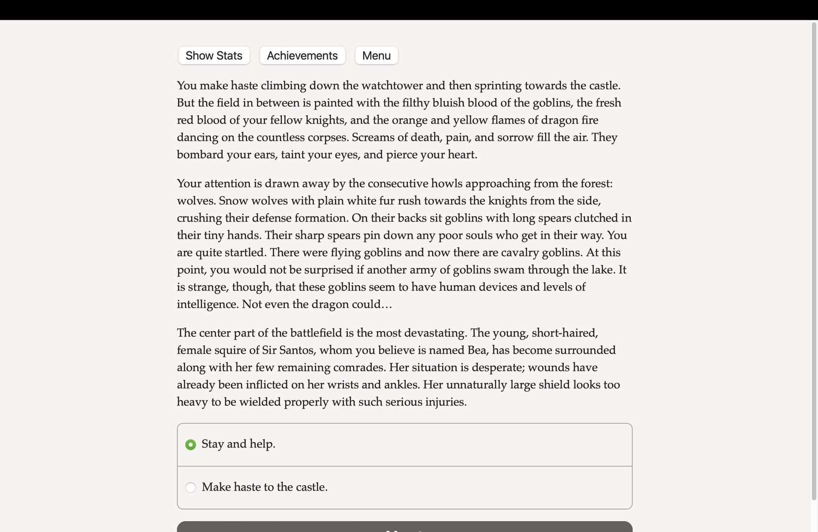 Path to Knighthood Demo #5
