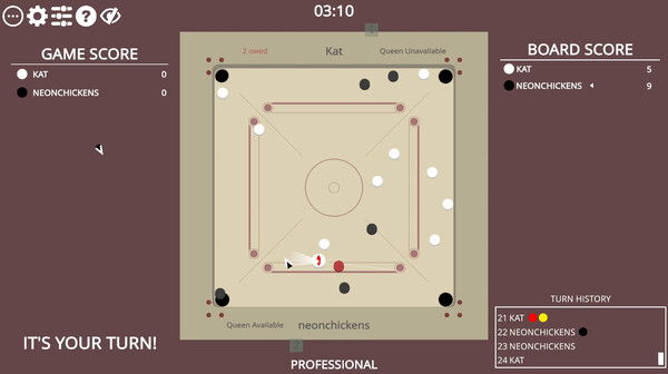 Скриншот из Carrom Slam!