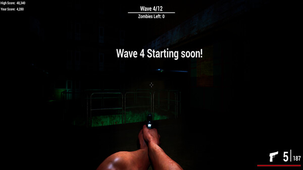 Reaktorhallen R1 - Zombie Shooter game for Linux 1
