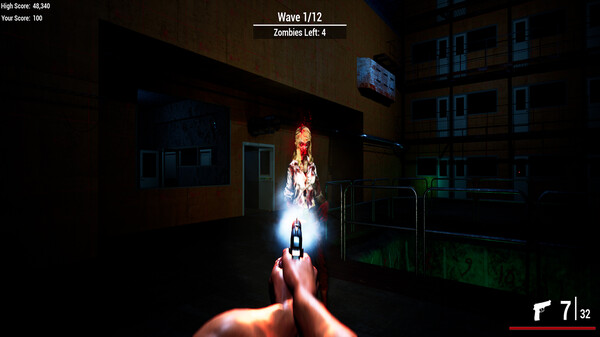 Скриншот из Reaktorhallen R1 - Zombie Shooter