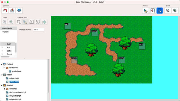 Скриншот из Easy Tile Mapper