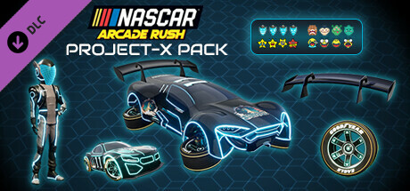 NASCAR Arcade Rush Project-X Pack banner image