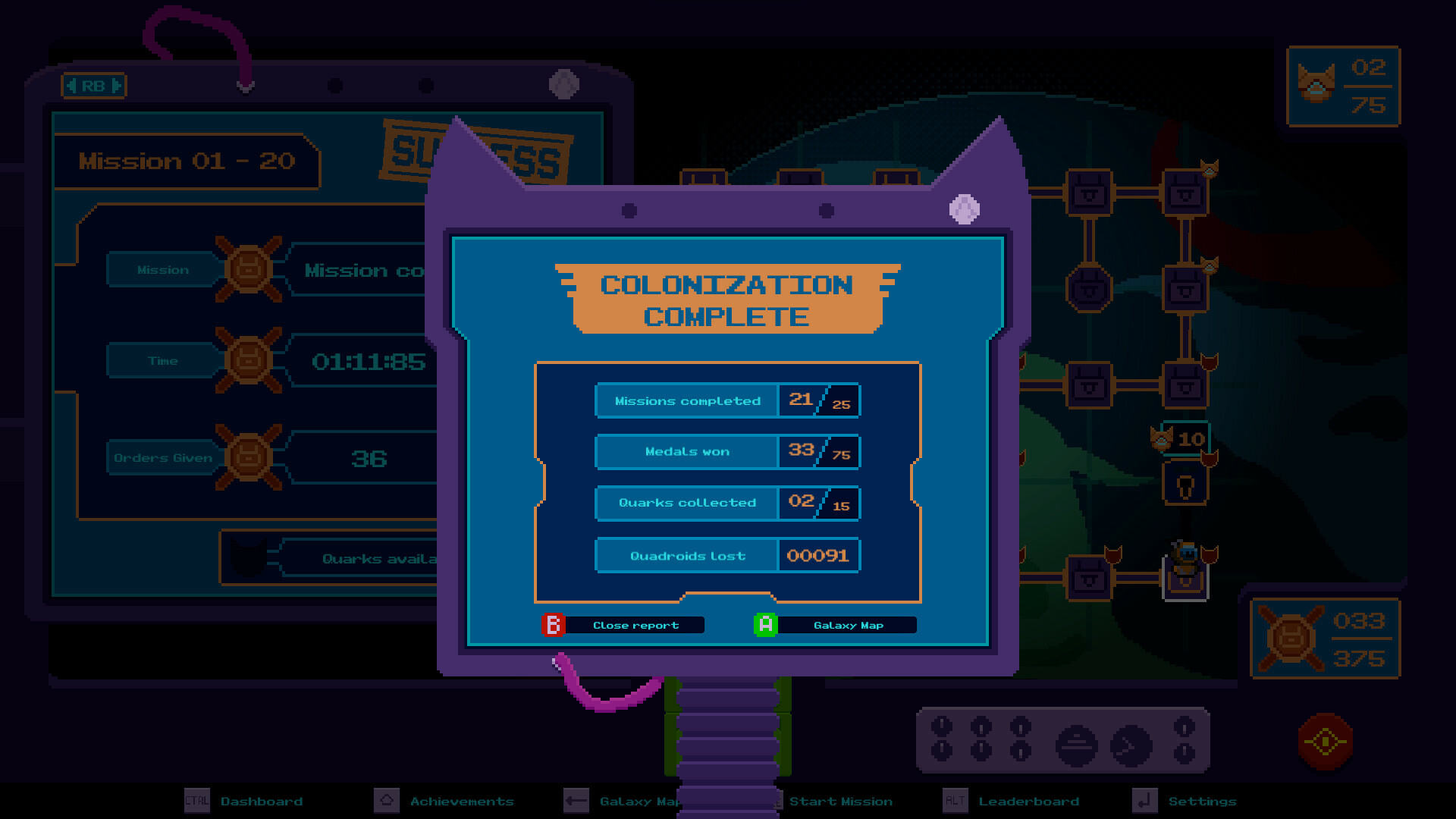 Quadroids Demo Featured Screenshot #1