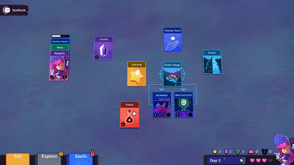 Screenshot of WitchHand