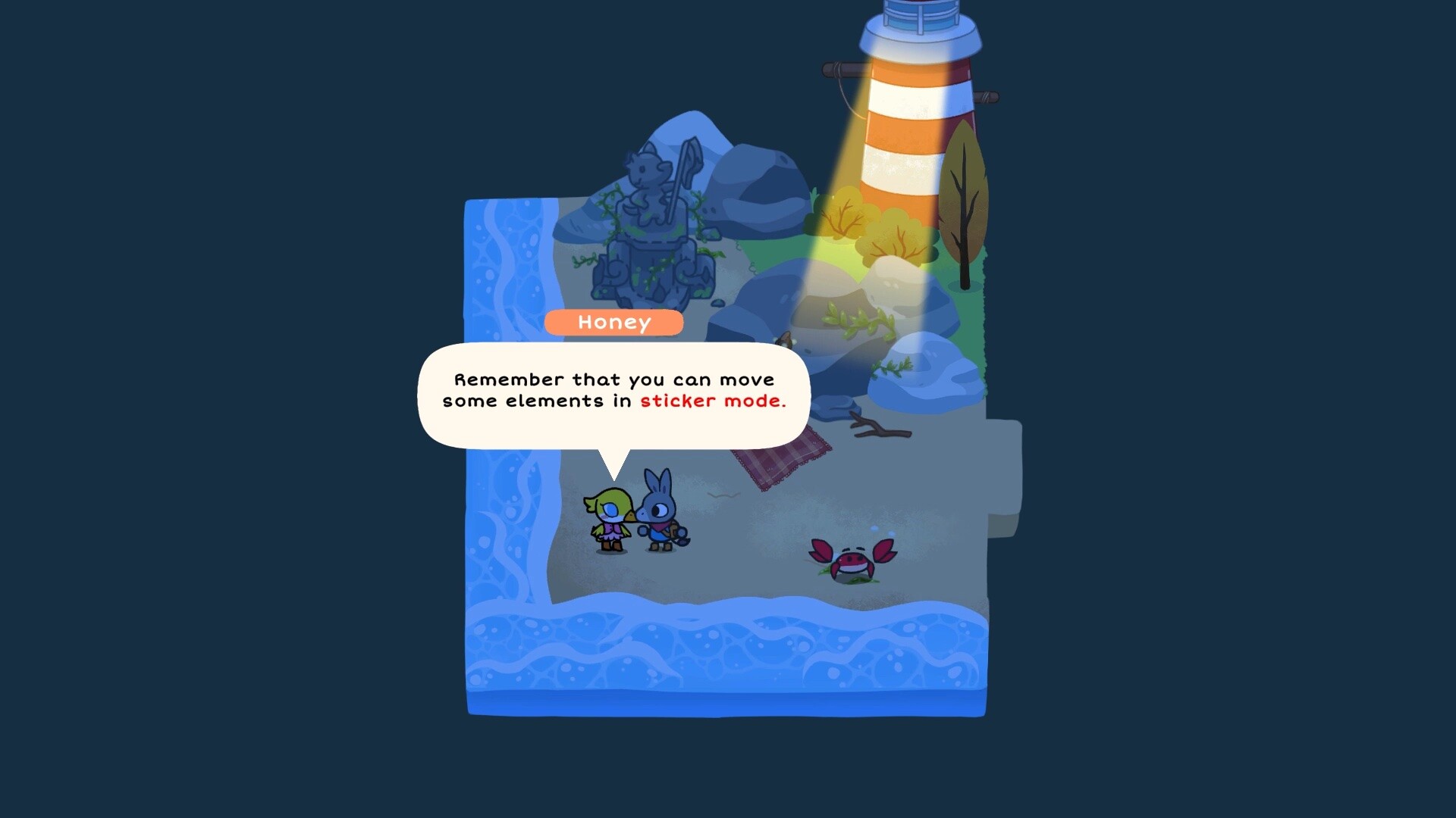 A Tiny Sticker Tale Demo #2