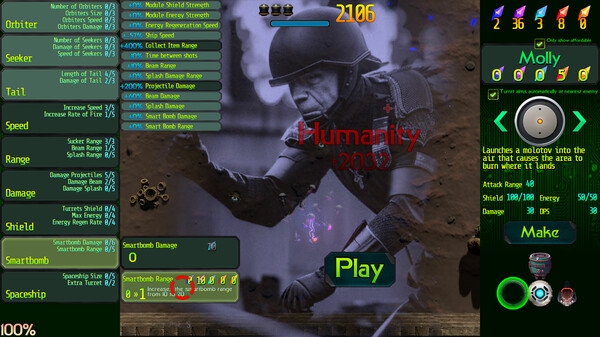 Скриншот из Retro Rocket Raiders