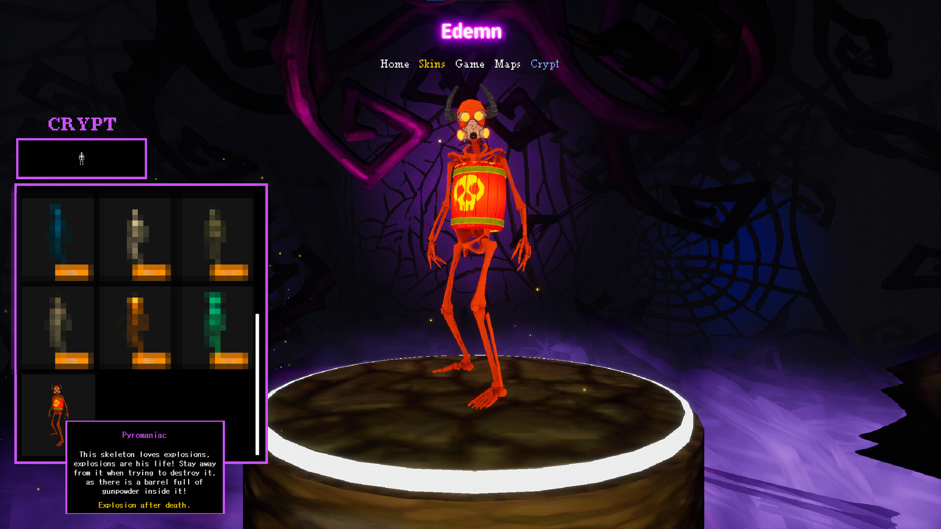 Edemn - Pyromaniac Skeleton #0