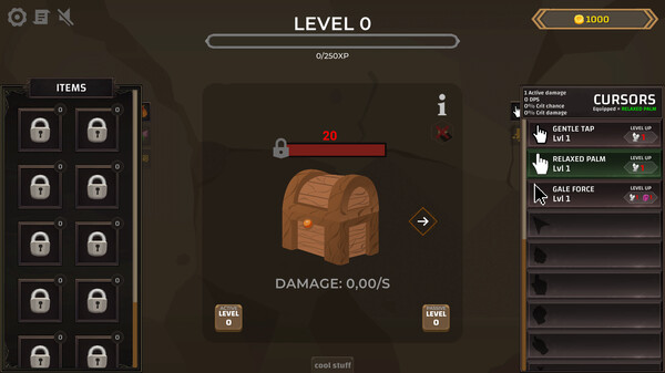 Treasure Chest Clicker game for Linux 1