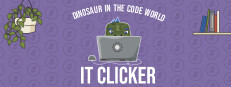 IT Clicker: Dinosaur in the Code World 게임 이미지