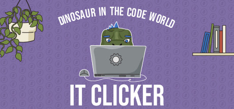 IT Clicker: Dinosaur in the Code World header banner