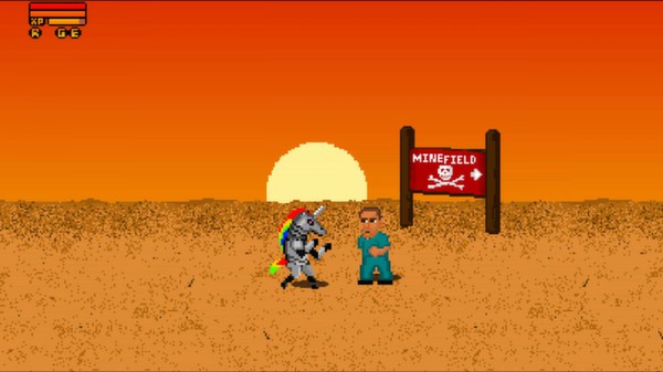 скриншот Fist Puncher: Robot Unicorn Attack Character 2