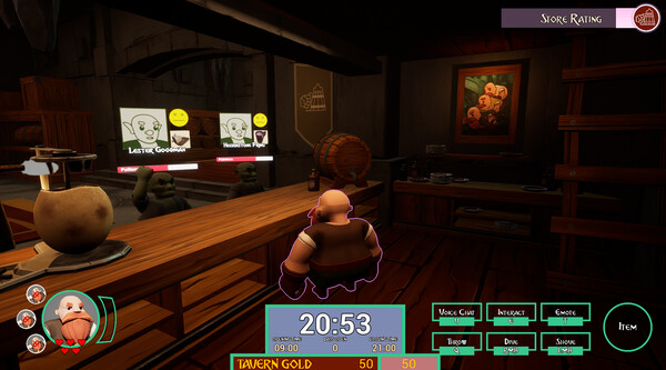 Screenshot of Bronzebeard's Tavern