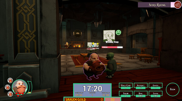 Screenshot of Bronzebeard's Tavern