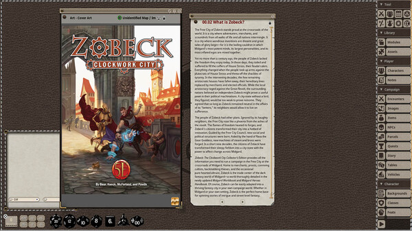 Fantasy Grounds - Zobeck: The Clockwork City Collector Edition