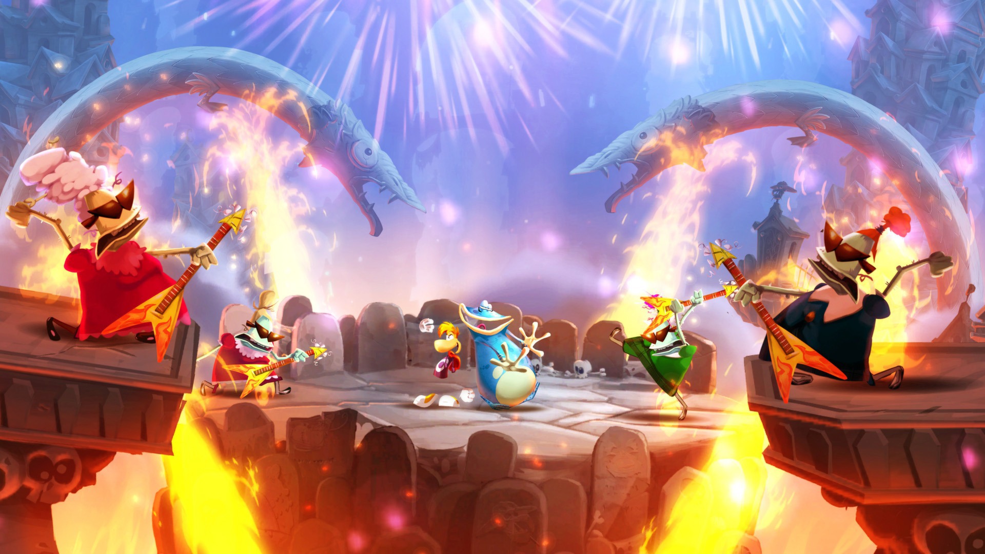 Rayman Legends  Rayman legends, Rayman adventures, Game art