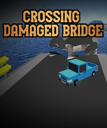 Crossing Damaged Bridge