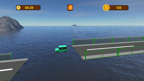 Скриншот из Crossing Damaged Bridge