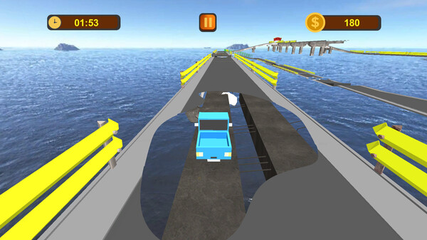 Скриншот из Crossing Damaged Bridge