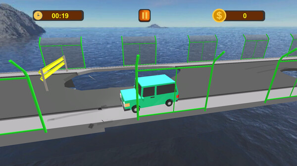 Скриншот из Crossing Damaged Bridge