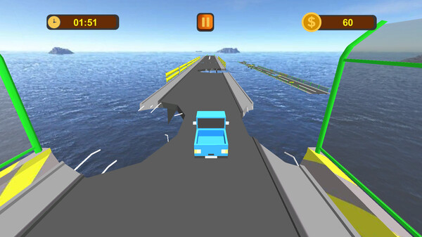 Скриншот из Crossing Damaged Bridge