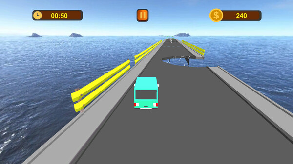 Скриншот из Crossing Damaged Bridge
