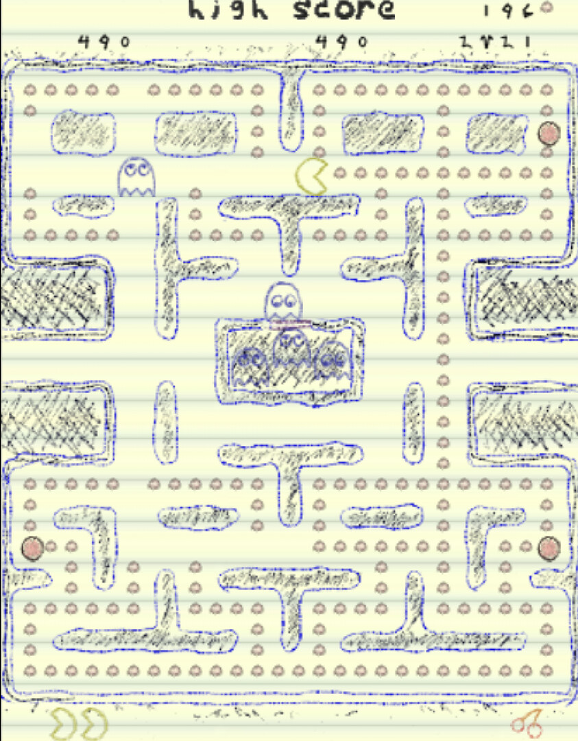 The Paper Arcade - Maze Chase #6