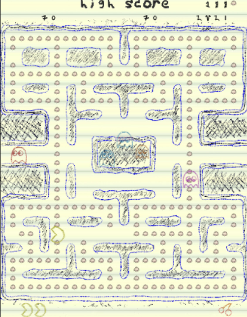 The Paper Arcade - Maze Chase #4