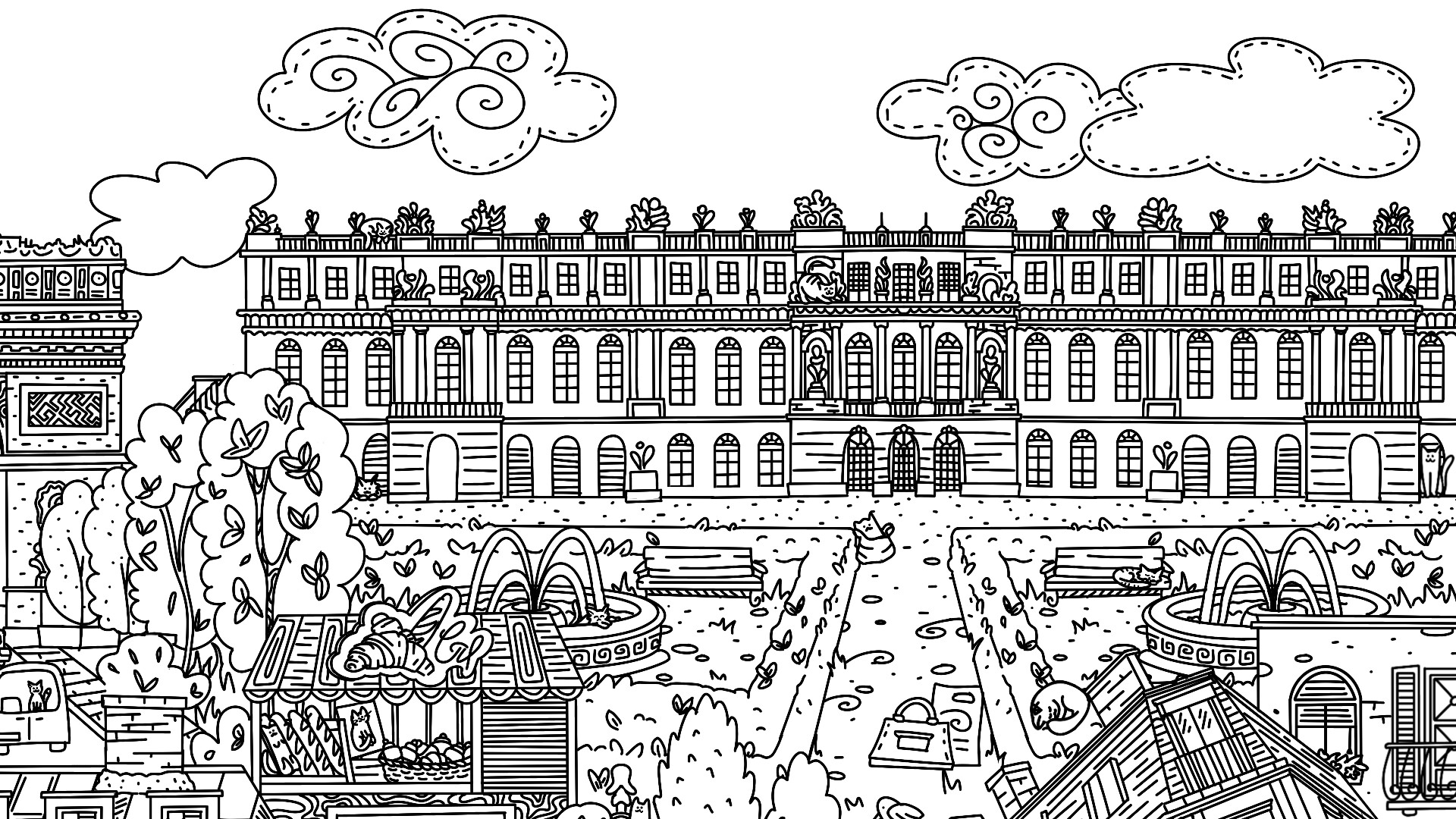 Cats Hidden in Paris - Extra Level screenshot screenshot 1