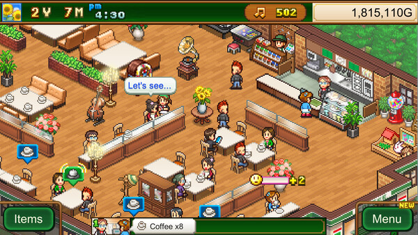 Скриншот из Cafe Master Story
