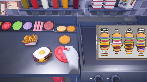 Скриншот из Burger Cooking Simulator