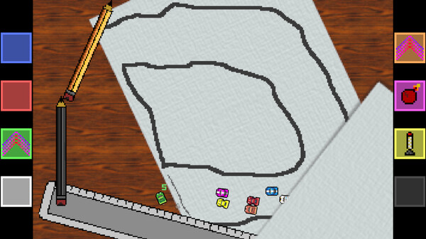 Скриншот из Mini Drifters: World Racing '89