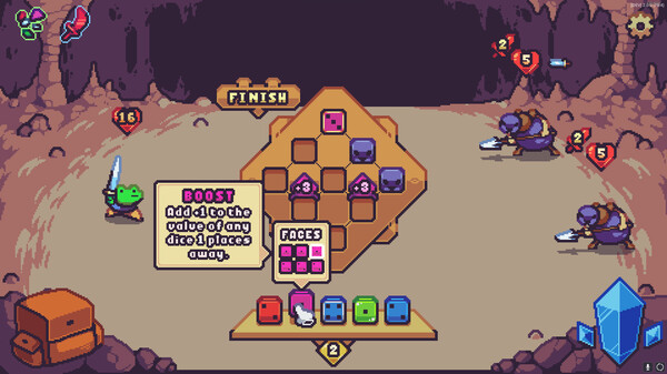 Screenshot of Die in the Dungeon: Origins