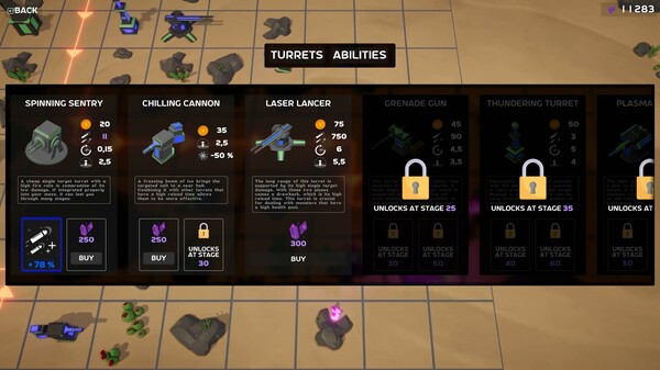 Crystal Tower Defense game for Linux 1