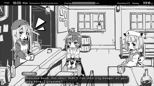 Living With Sister: Monochrome Fantasy game for windows Pc 1