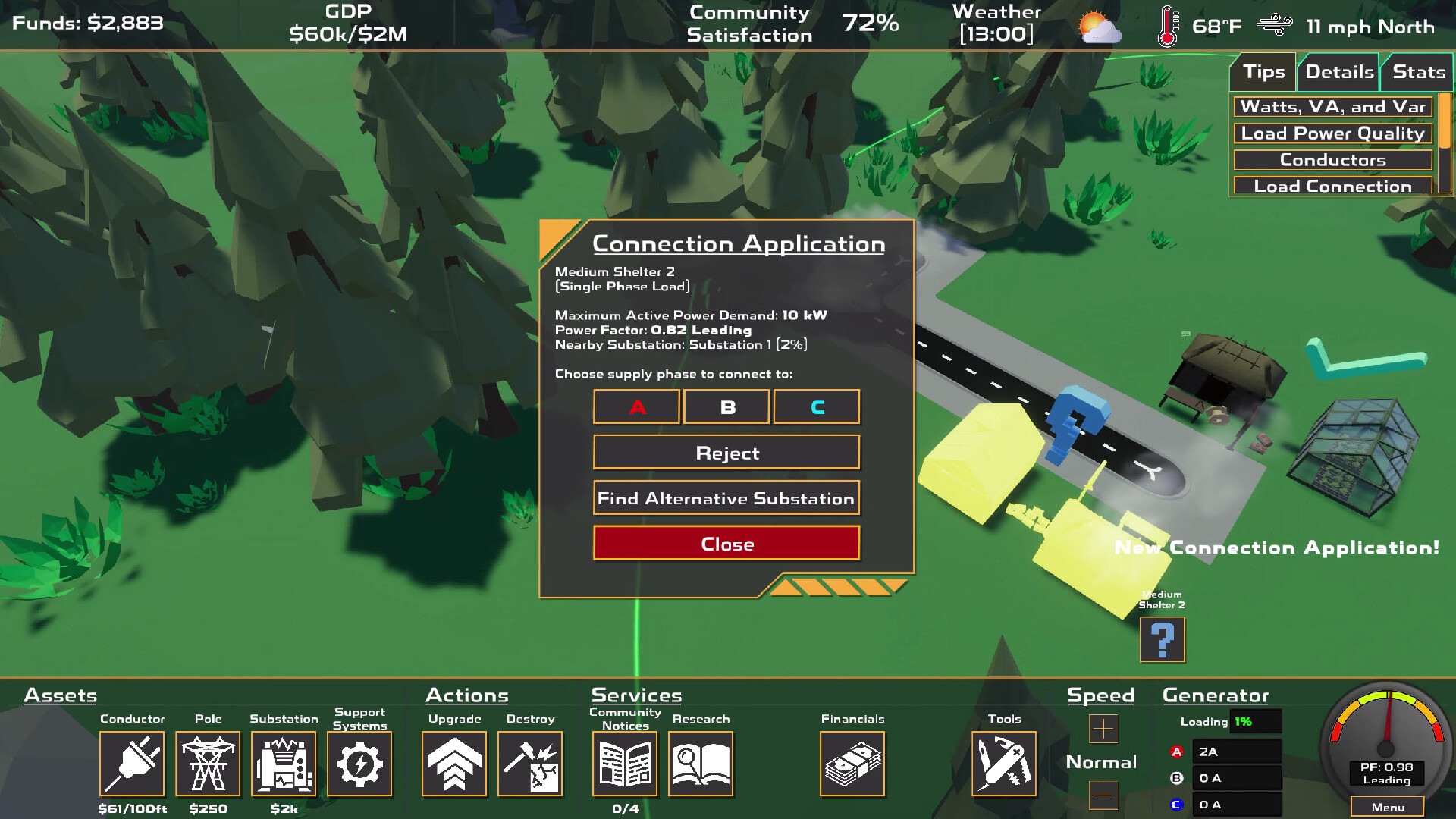 screenshot of Power Network Tycoon 13